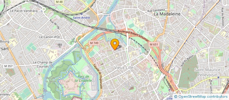 localisation de l'entreprise MONSIEUR ANTOINE LEHEUP à LILLE