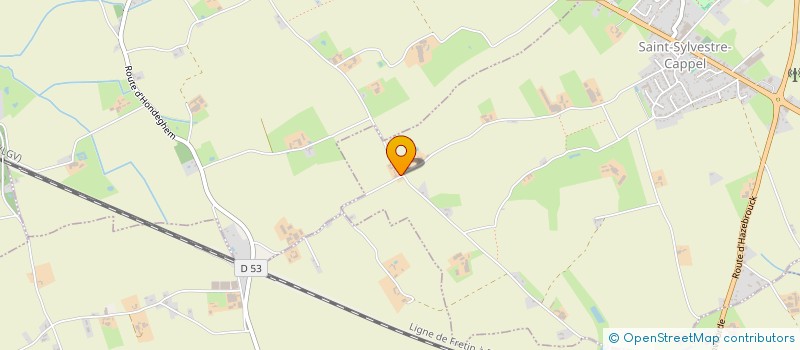 localisation de l'entreprise MONSIEUR ANTOINE LELEU  SAINT-SYLVESTRE-CAPPEL