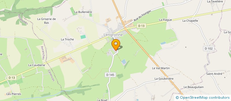 localisation de l'entreprise MONSIEUR ANTOINE LELIEVRE  LENGRONNE