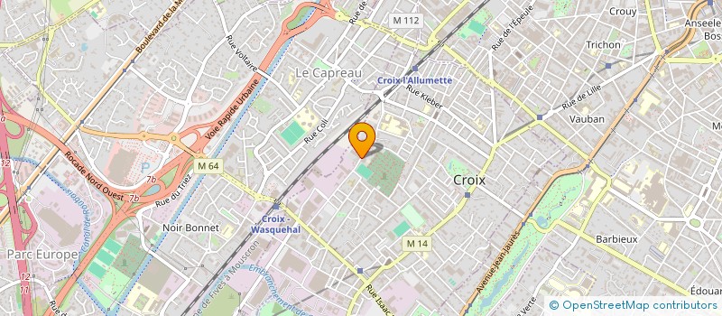 localisation de l'entreprise MONSIEUR ANTOINE LEMAN à CROIX