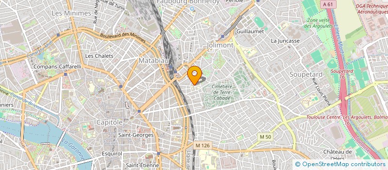 localisation de l'entreprise MONSIEUR ANTOINE LEMARCHAND à TOULOUSE