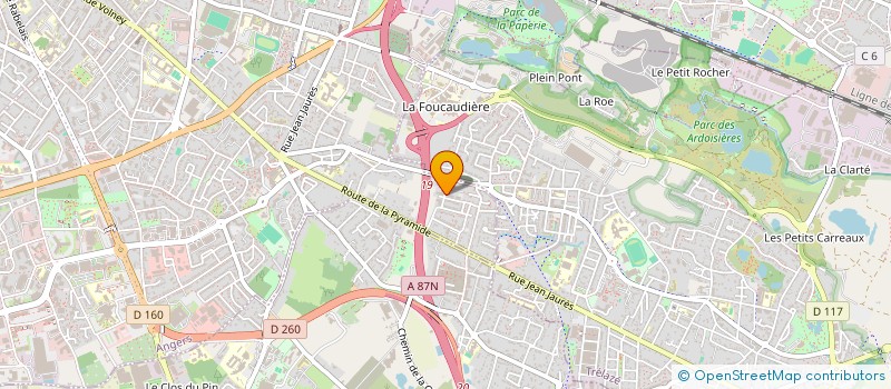 localisation de l'entreprise MONSIEUR ANTOINE LEMERCIER  ANGERS