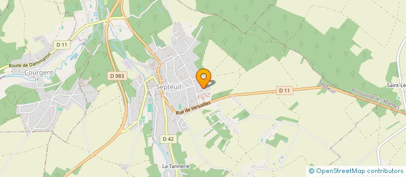 localisation de l'entreprise MONSIEUR ANTOINE LEMESLE  SEPTEUIL