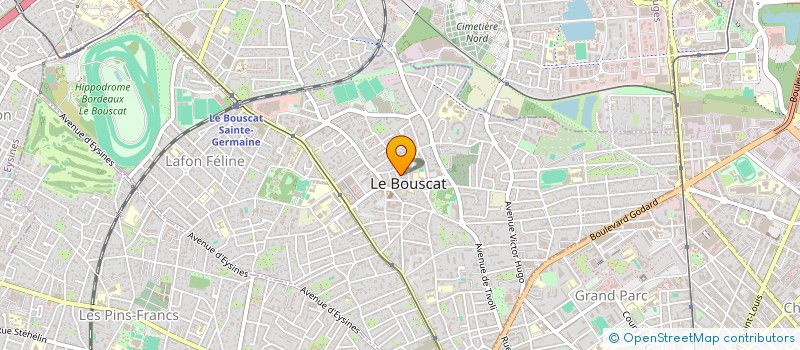 localisation de l'entreprise MONSIEUR ANTOINE LENOIR à LE BOUSCAT