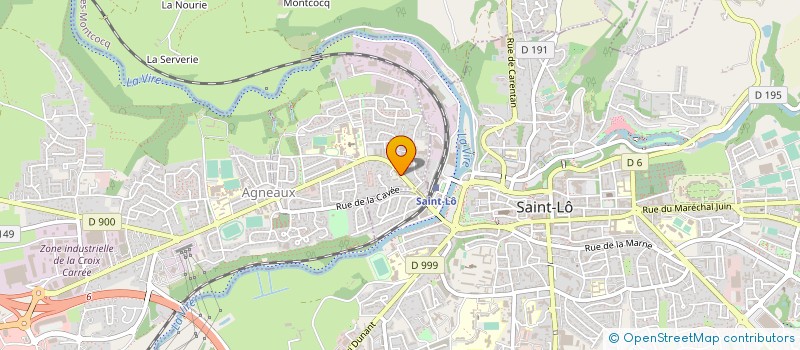 localisation de l'entreprise MONSIEUR ANTOINE LENOIR  AGNEAUX