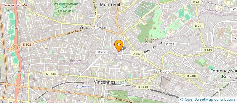 localisation de l'entreprise MONSIEUR ANTOINE LEPETRE à MONTREUIL