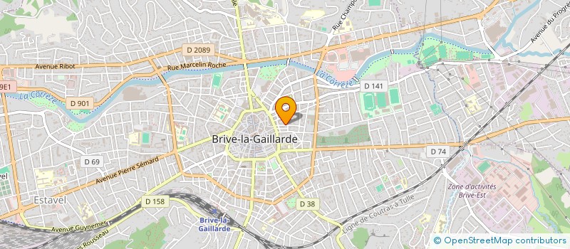 localisation de l'entreprise MONSIEUR ANTOINE LEPINOY  BRIVE-LA-GAILLARDE