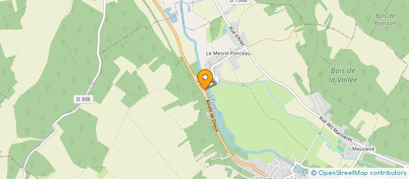 localisation de l'entreprise MONSIEUR ANTOINE LEPINTE à VILLEMEUX-SUR-EURE