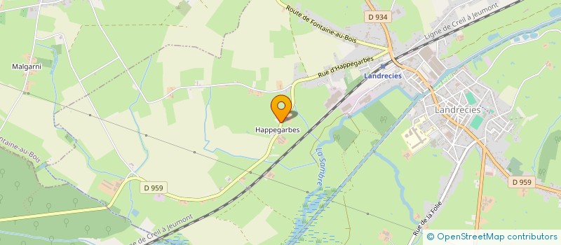 localisation de l'entreprise MONSIEUR ANTOINE LEPOINT  LANDRECIES