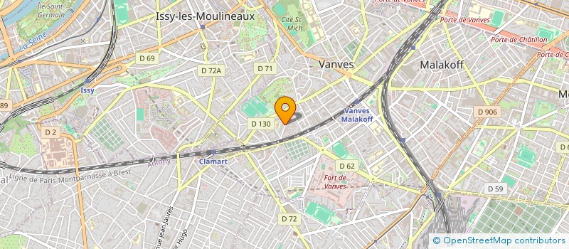 localisation de l'entreprise MONSIEUR ANTOINE LEROY  VANVES