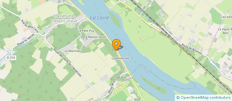 localisation de l'entreprise MONSIEUR ANTOINE LEROY  GENNES-VAL-DE-LOIRE