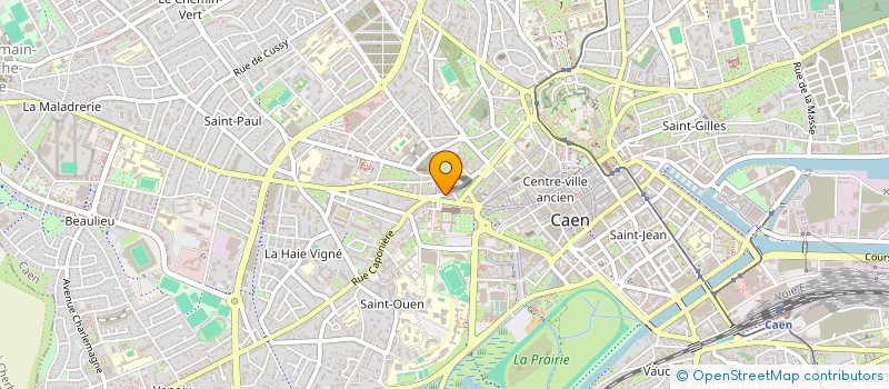 localisation de l'entreprise MONSIEUR ANTOINE LESCOMBE à CAEN