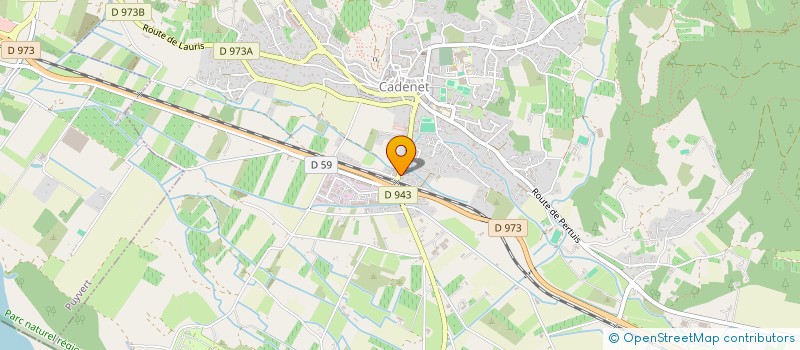 localisation de l'entreprise MONSIEUR ANTOINE LESIMPLE  CADENET