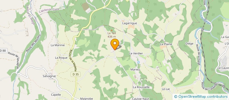 localisation de l'entreprise MONSIEUR ANTOINE LETU à CAUSSE-ET-DIEGE