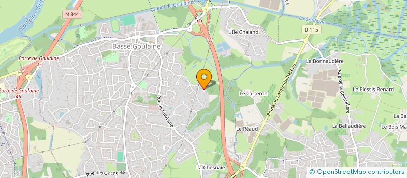 localisation de l'entreprise MONSIEUR ANTOINE LEVILLAIN à BASSE-GOULAINE