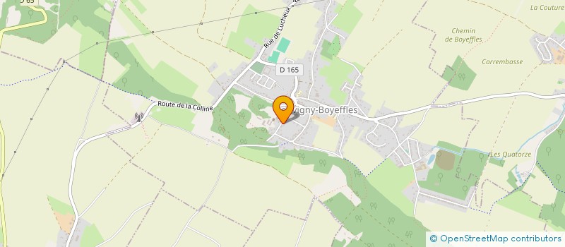 localisation de l'entreprise MONSIEUR ANTOINE LHERBIER  BOUVIGNY-BOYEFFLES