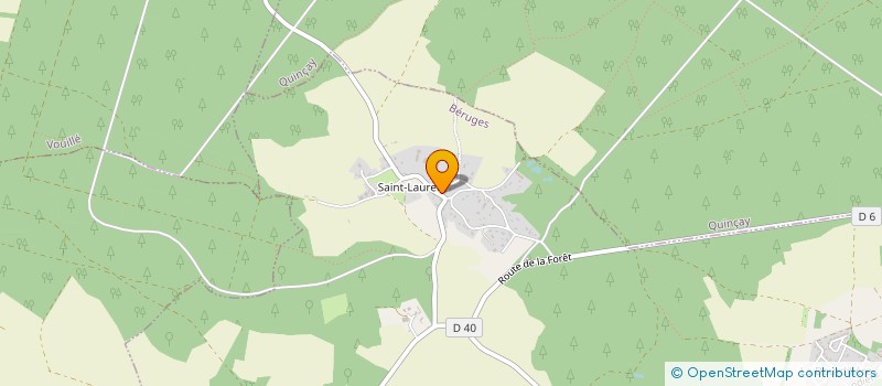 localisation de l'entreprise MONSIEUR ANTOINE LHOUMEAU  BERUGES