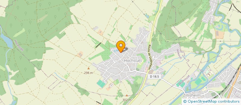 localisation de l'entreprise MONSIEUR ANTOINE LIEBER  HOCHSTATT