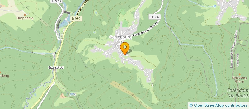 localisation de l'entreprise MONSIEUR ANTOINE LINCK  GARREBOURG