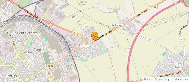 localisation de l'entreprise MONSIEUR ANTOINE LION  CHALONS-EN-CHAMPAGNE