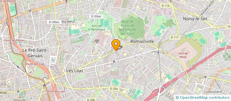 localisation de l'entreprise MONSIEUR ANTOINE LIPPENS à ROMAINVILLE