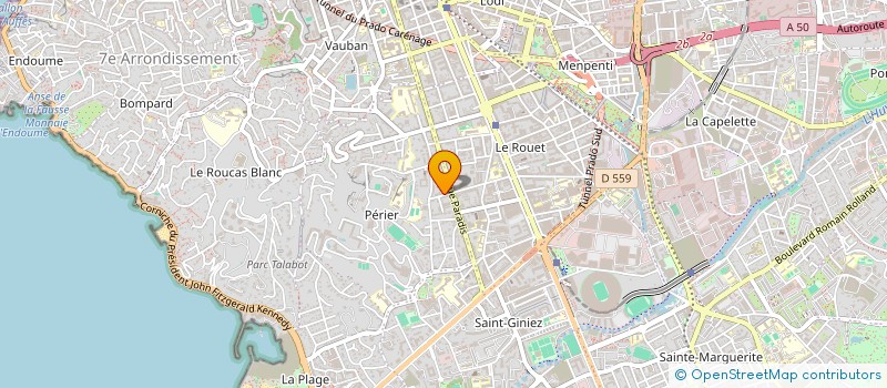 localisation de l'entreprise MONSIEUR ANTOINE LLEBARIA  MARSEILLE