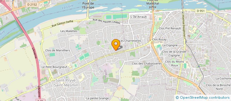 localisation de l'entreprise MONSIEUR ANTOINE LLEDO  SAINT-PRYVE-SAINT-MESMIN