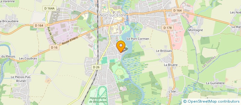 localisation de l'entreprise MONSIEUR ANTOINE LOBEZ  NORT-SUR-ERDRE