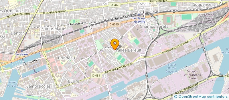 localisation de l'entreprise MONSIEUR ANTOINE LODDE  LE HAVRE