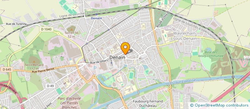 localisation de l'entreprise MONSIEUR ANTOINE LOMPREZ  DENAIN