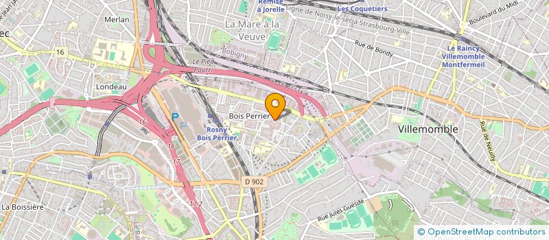 localisation de l'entreprise MONSIEUR ANTOINE LONDALA à ROSNY-SOUS-BOIS