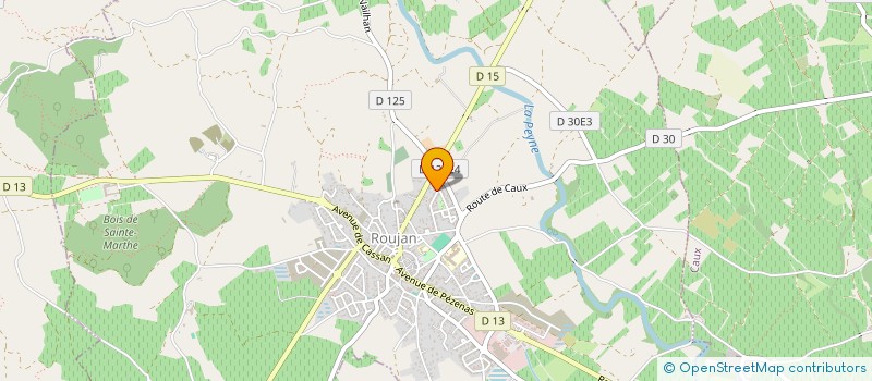 localisation de l'entreprise MONSIEUR ANTOINE LOPEZ  ROUJAN