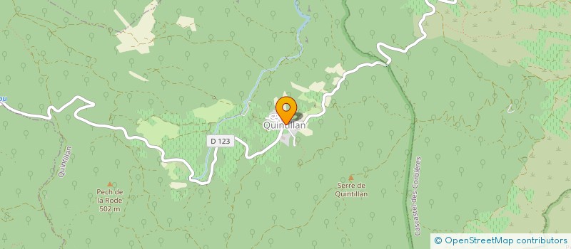 localisation de l'entreprise MONSIEUR ANTOINE LOPEZ  CASCASTEL-DES-CORBIERES