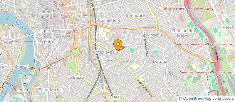 localisation de l'entreprise MONSIEUR ANTOINE LOUBIERE à TOULOUSE