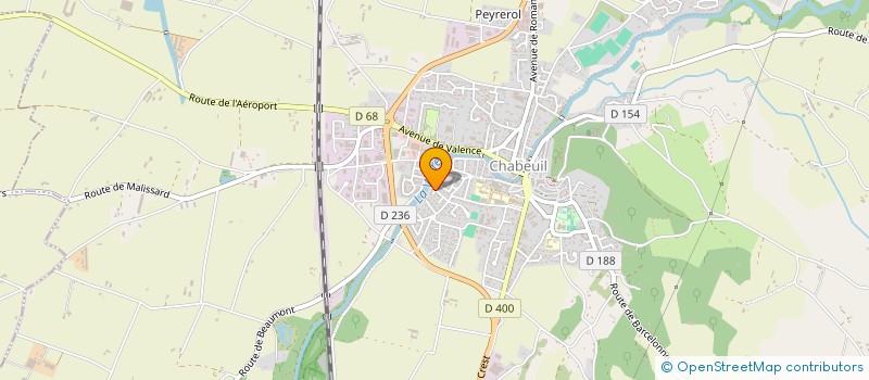 localisation de l'entreprise MONSIEUR ANTOINE LOUIS  ROMANS-SUR-ISERE