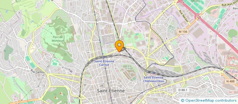 localisation de l'entreprise MONSIEUR ANTOINE LOUISGRAND  SAINT-ETIENNE