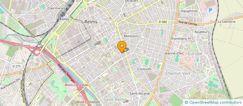 localisation de l'entreprise MONSIEUR ANTOINE LOUVET  REIMS