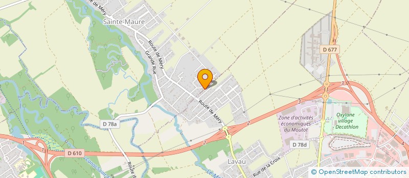 localisation de l'entreprise MONSIEUR ANTOINE LOUVOT  SAINTE-MAURE