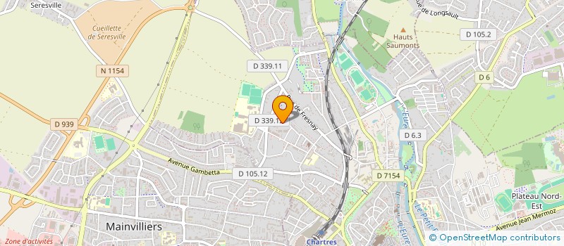 localisation de l'entreprise MONSIEUR ANTOINE LUCAS à CHARTRES