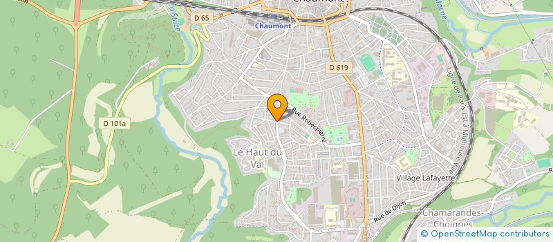 localisation de l'entreprise MONSIEUR ANTOINE LUCHIER à CHAUMONT