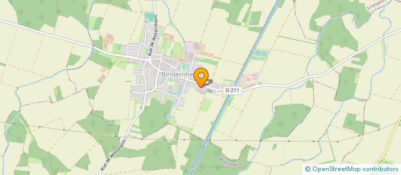 localisation de l'entreprise MONSIEUR ANTOINE LUDWIG  BINDERNHEIM