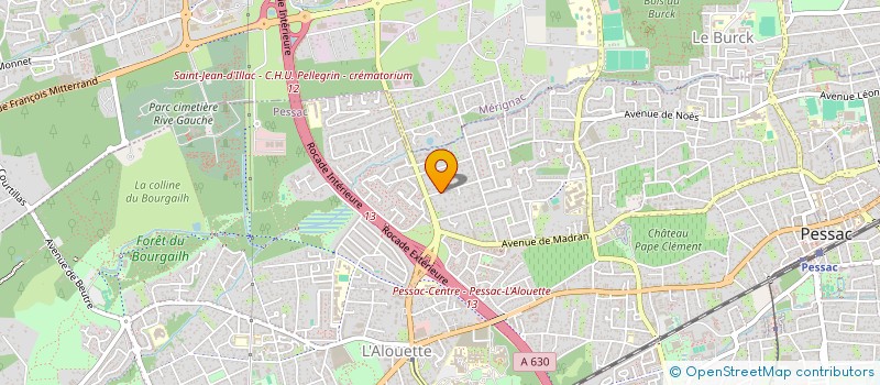 localisation de l'entreprise MONSIEUR ANTOINE MACE à PESSAC