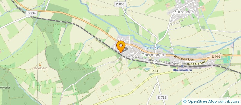 localisation de l'entreprise MONSIEUR ANTOINE MACK  DOSSENHEIM-SUR-ZINSEL