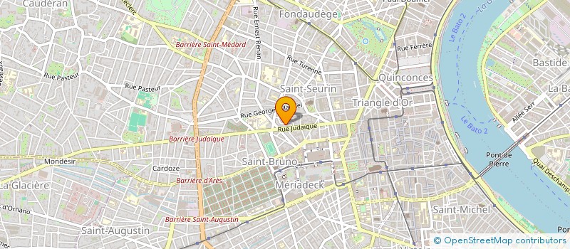 localisation de l'entreprise MONSIEUR ANTOINE MADUENO  BORDEAUX