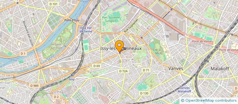 localisation de l'entreprise MONSIEUR ANTOINE MAGNY à ISSY-LES-MOULINEAUX