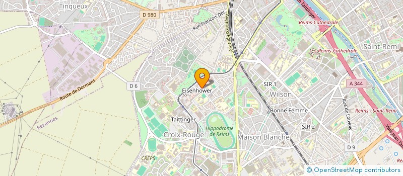 localisation de l'entreprise MONSIEUR ANTOINE MAHIEUX  REIMS