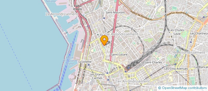 localisation de l'entreprise MONSIEUR ANTOINE MAILLAN à MARSEILLE