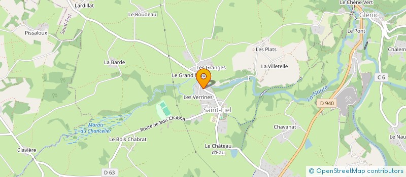 localisation de l'entreprise MONSIEUR ANTOINE MAILLARD à SAINT-FIEL