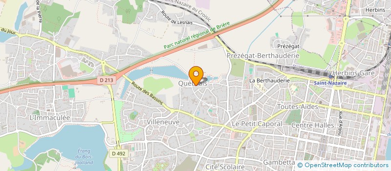 localisation de l'entreprise MONSIEUR ANTOINE MAILLARD  SAINT-NAZAIRE