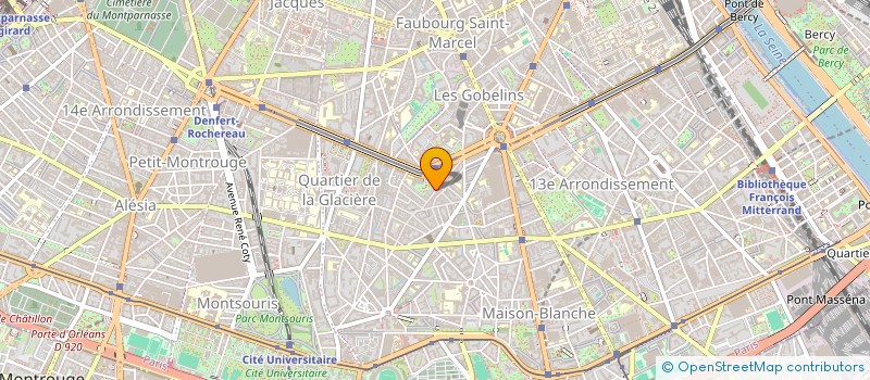 localisation de l'entreprise MONSIEUR ANTOINE MAINARDI  PARIS